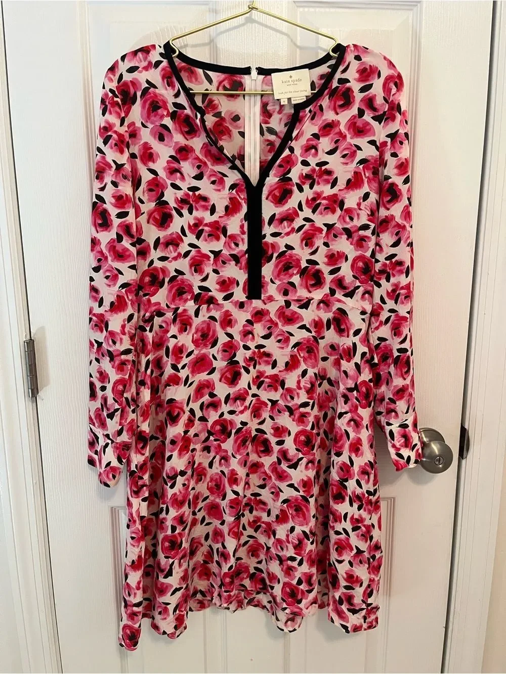 Kate Spade New York Floral Silk Dress – Size 6